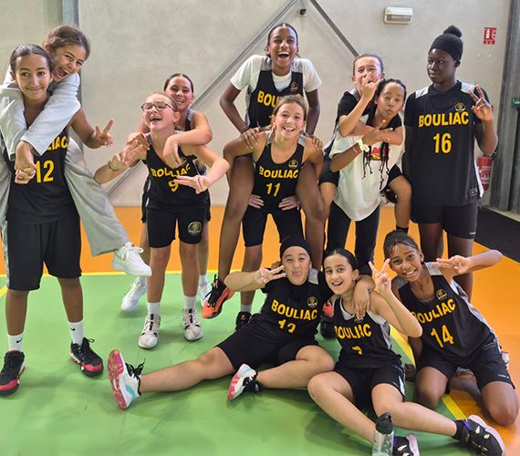 U13 F équipe Bouliac