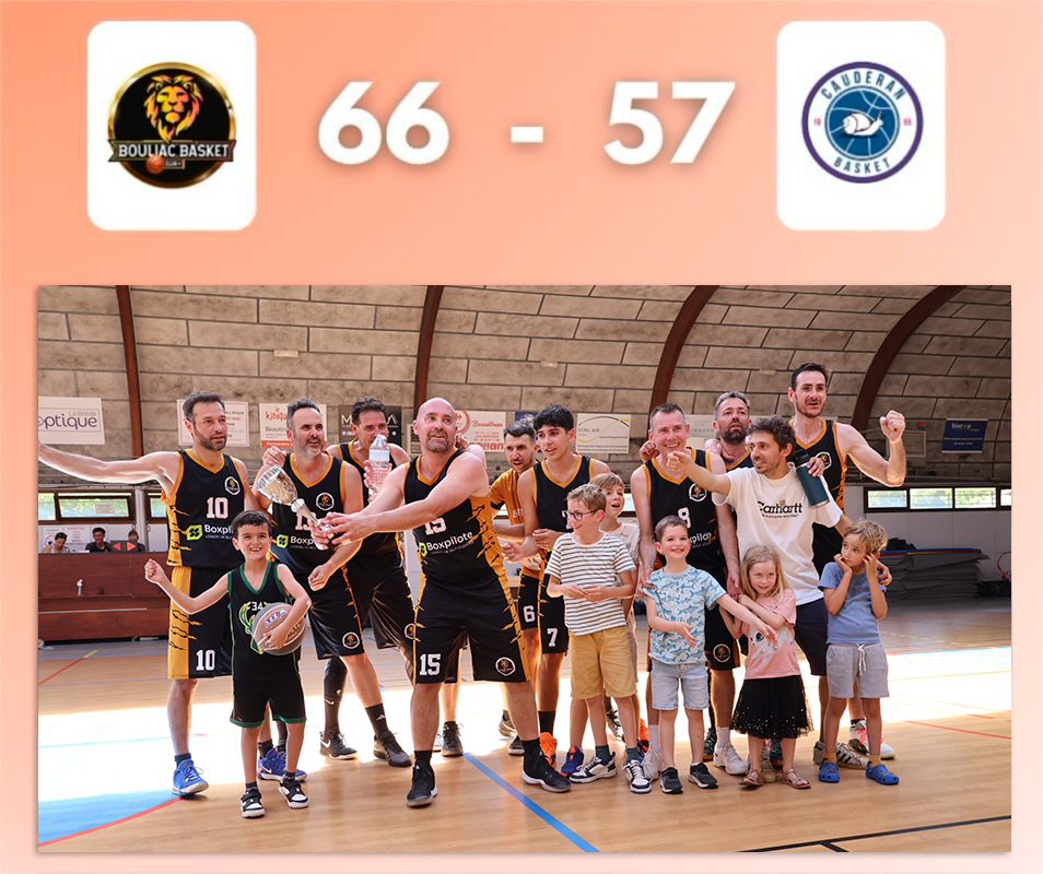 Finale DM3 Bouliac vs AGJA Basket Caudéran Finale DM3 Bouliac vs AGJA Basket Caudéran