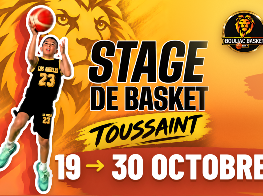 Stage de Basket vacances de la Toussaint 2026