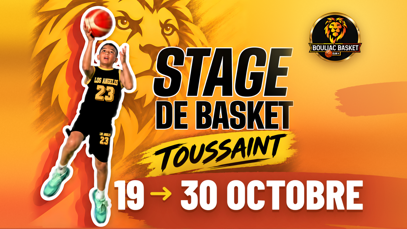 Stage de Basket vacances de la Toussaint 2026